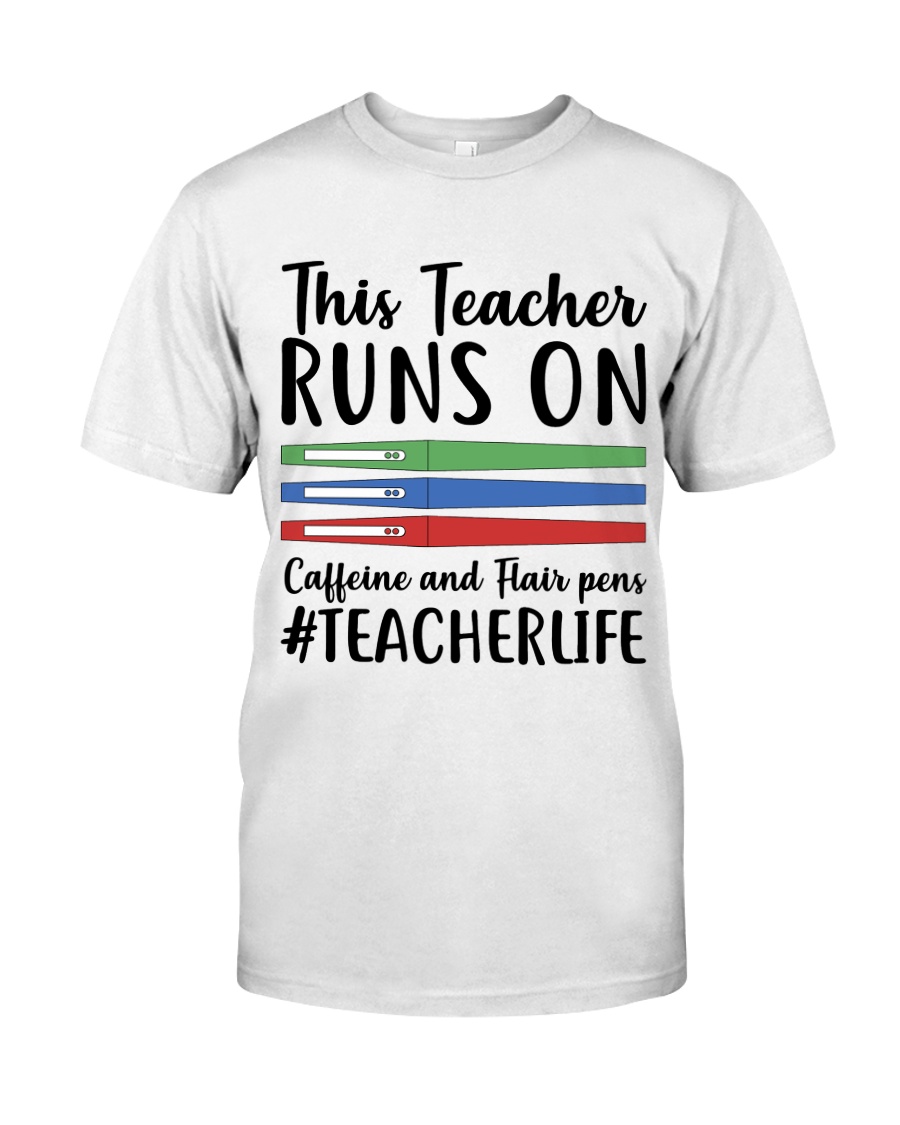 Caffeine And Flair Pens Classic T-Shirt