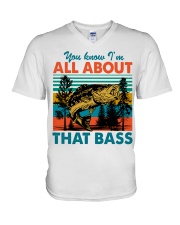 Im All About That Bass V-Neck T-Shirt thumbnail