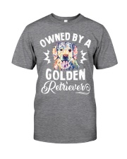 Owned by a Golden retriever Classic T-Shirt thumbnail