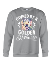 Owned by a Golden retriever Crewneck Sweatshirt thumbnail