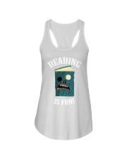 Reading is Fun Ladies Flowy Tank thumbnail