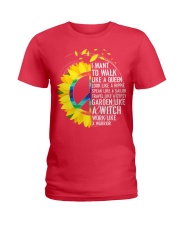 I want to walk like a queen Ladies T-Shirt thumbnail
