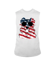 Cute Australian Shepherd Sleeveless Tee thumbnail