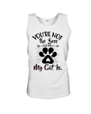 You're not the boss Unisex Tank thumbnail