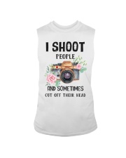 I Shoot People Photograph Lover Sleeveless Tee thumbnail
