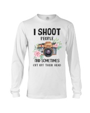 I Shoot People Photograph Lover Long Sleeve Tee thumbnail
