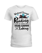 Weekend forecast Reading Ladies T-Shirt thumbnail