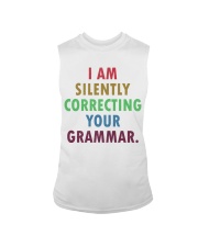 Silently Correcting Your Grammar Sleeveless Tee thumbnail