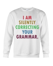 Silently Correcting Your Grammar Crewneck Sweatshirt thumbnail