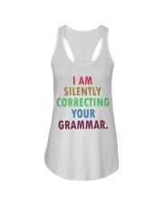 Silently Correcting Your Grammar Ladies Flowy Tank thumbnail