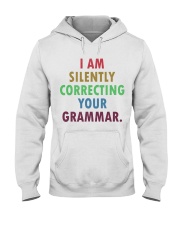 Silently Correcting Your Grammar Hooded Sweatshirt thumbnail