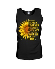 I became a teacher Unisex Tank thumbnail