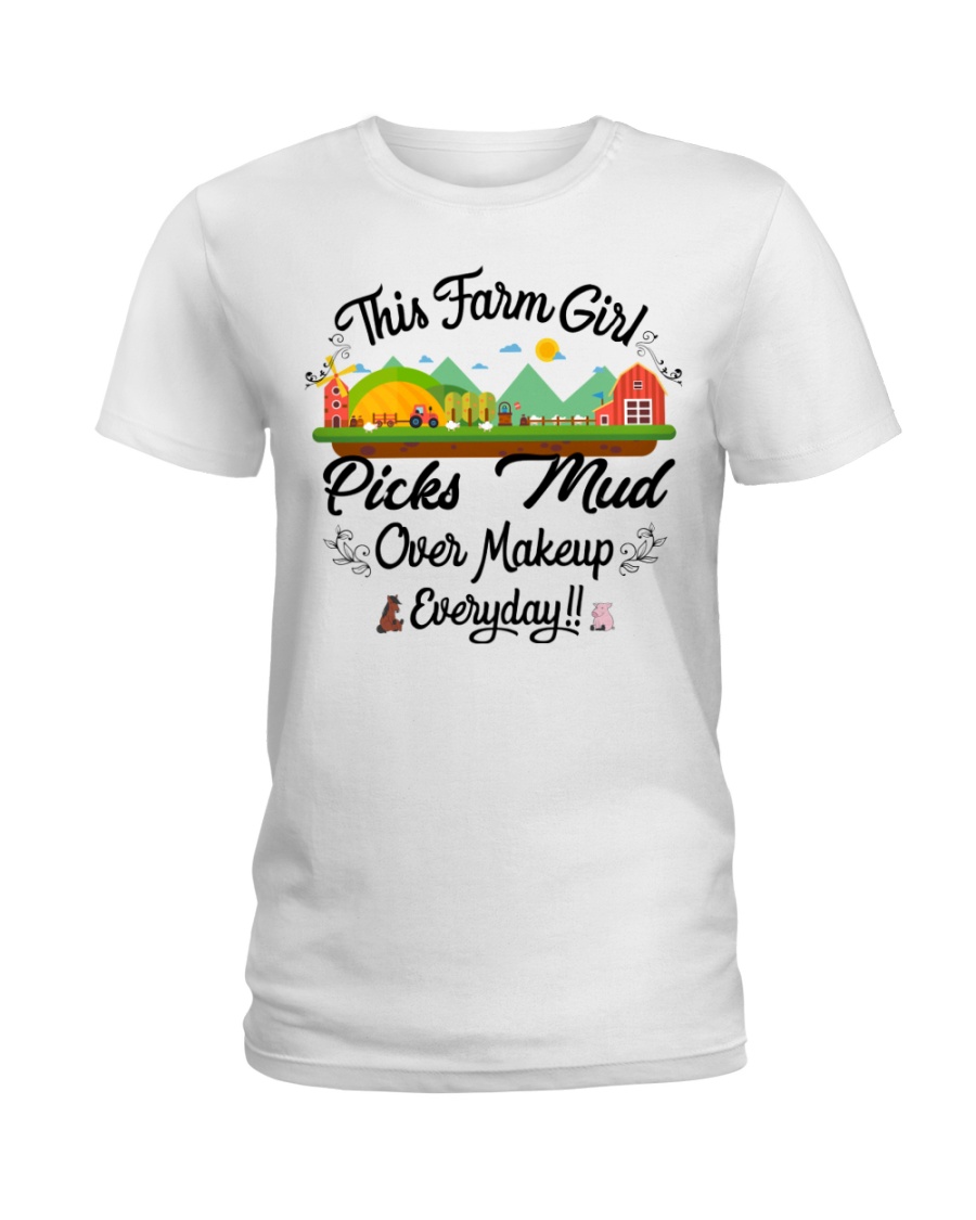 Farm girl Ladies T-Shirt