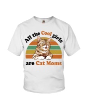 Cool Girls Are Cat Moms Youth T-Shirt thumbnail