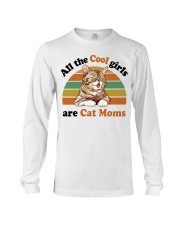 Cool Girls Are Cat Moms Long Sleeve Tee thumbnail