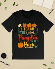 I Teach The Cutest Pumpkin In The Patch Classic T-Shirt lifestyle-mens-crewneck-front-19