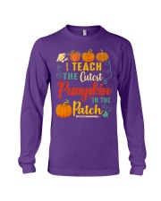 I Teach The Cutest Pumpkin In The Patch Long Sleeve Tee thumbnail