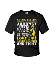 Spina bifida is a journey i never planned or asked Youth T-Shirt tile