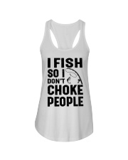 I fish Ladies Flowy Tank thumbnail