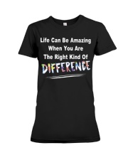 Life Can Be Amazing Autism Premium Fit Ladies Tee thumbnail