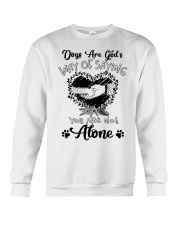 Way Of Saying You Are Not Alone Crewneck Sweatshirt thumbnail