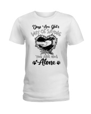 Way Of Saying You Are Not Alone Ladies T-Shirt thumbnail