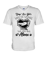 Way Of Saying You Are Not Alone V-Neck T-Shirt thumbnail
