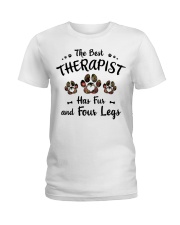 The Best Therapist Has Fur Ladies T-Shirt thumbnail