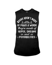 Books aren't made of pages and words Sleeveless Tee thumbnail