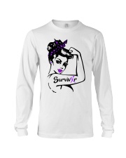 Purple Awareness - Survivor Long Sleeve Tee thumbnail