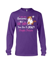 Cat lady Long Sleeve Tee thumbnail
