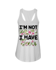 Im Not Single I Have Books Ladies Flowy Tank thumbnail