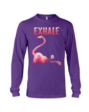 Exhale Flamingo Shirt Long Sleeve Tee thumbnail