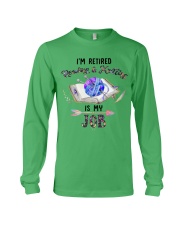 Reading And Knitting Is My Job Long Sleeve Tee thumbnail