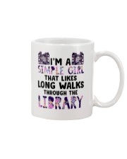 Long Walks Through The Library Mug thumbnail
