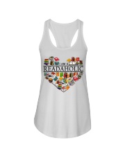 I am a Read Aholic Ladies Flowy Tank thumbnail