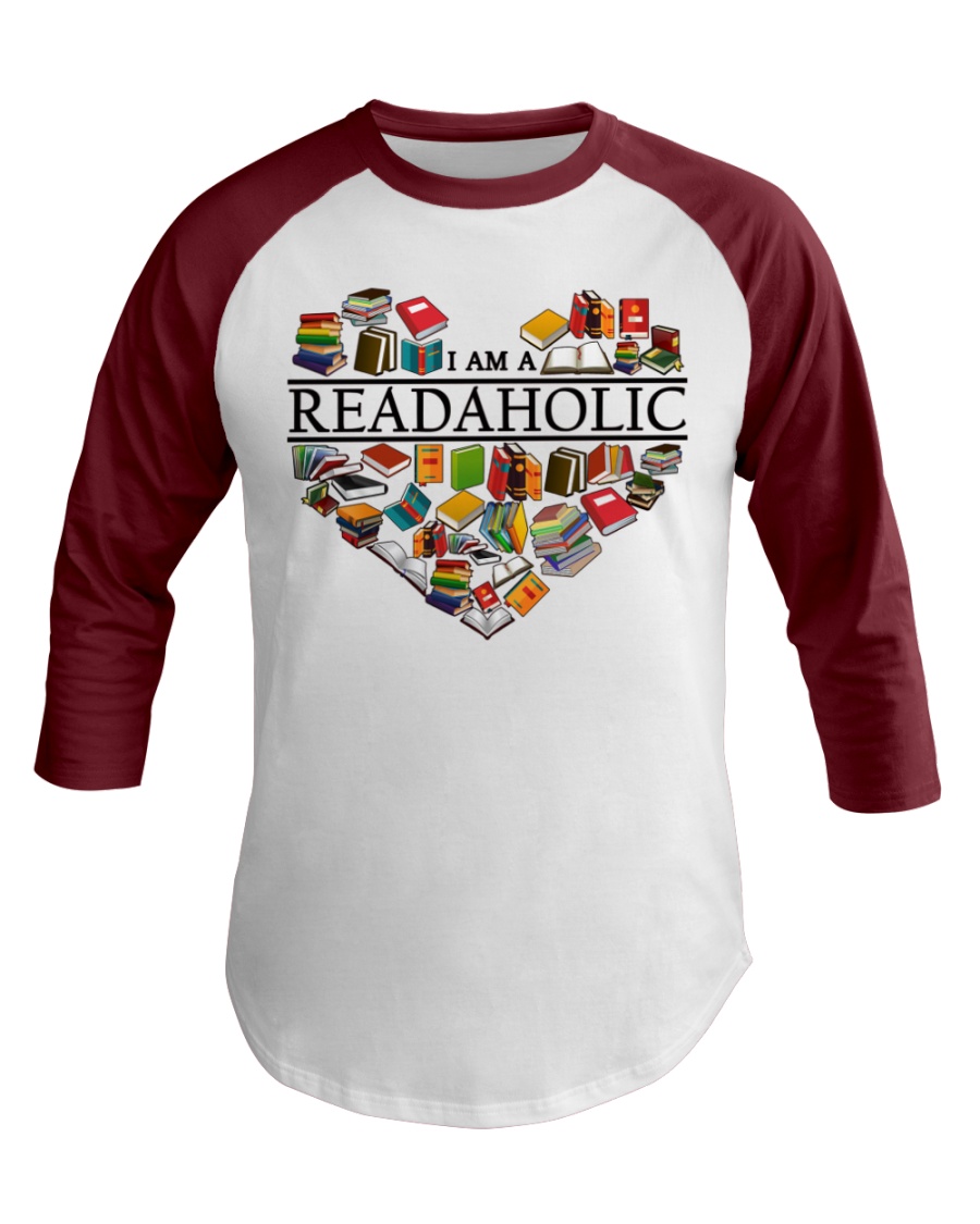I am a Read Aholic Baseball Tee
