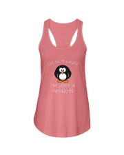 Just A Penguin Ladies Flowy Tank thumbnail