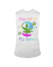 Weed stay out of my bubble Shirt Sleeveless Tee tile