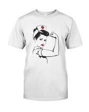Rosie Riveter Nurse Shirt Classic T-Shirt tile
