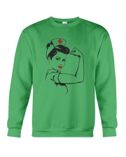 Rosie Riveter Nurse Shirt Crewneck Sweatshirt thumbnail