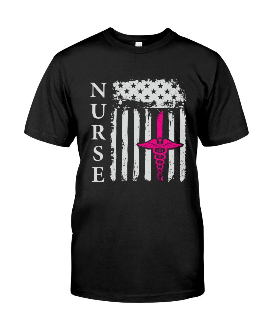 Nurse - Flag Classic T-Shirt