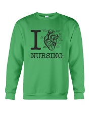 I love Nursing Crewneck Sweatshirt thumbnail