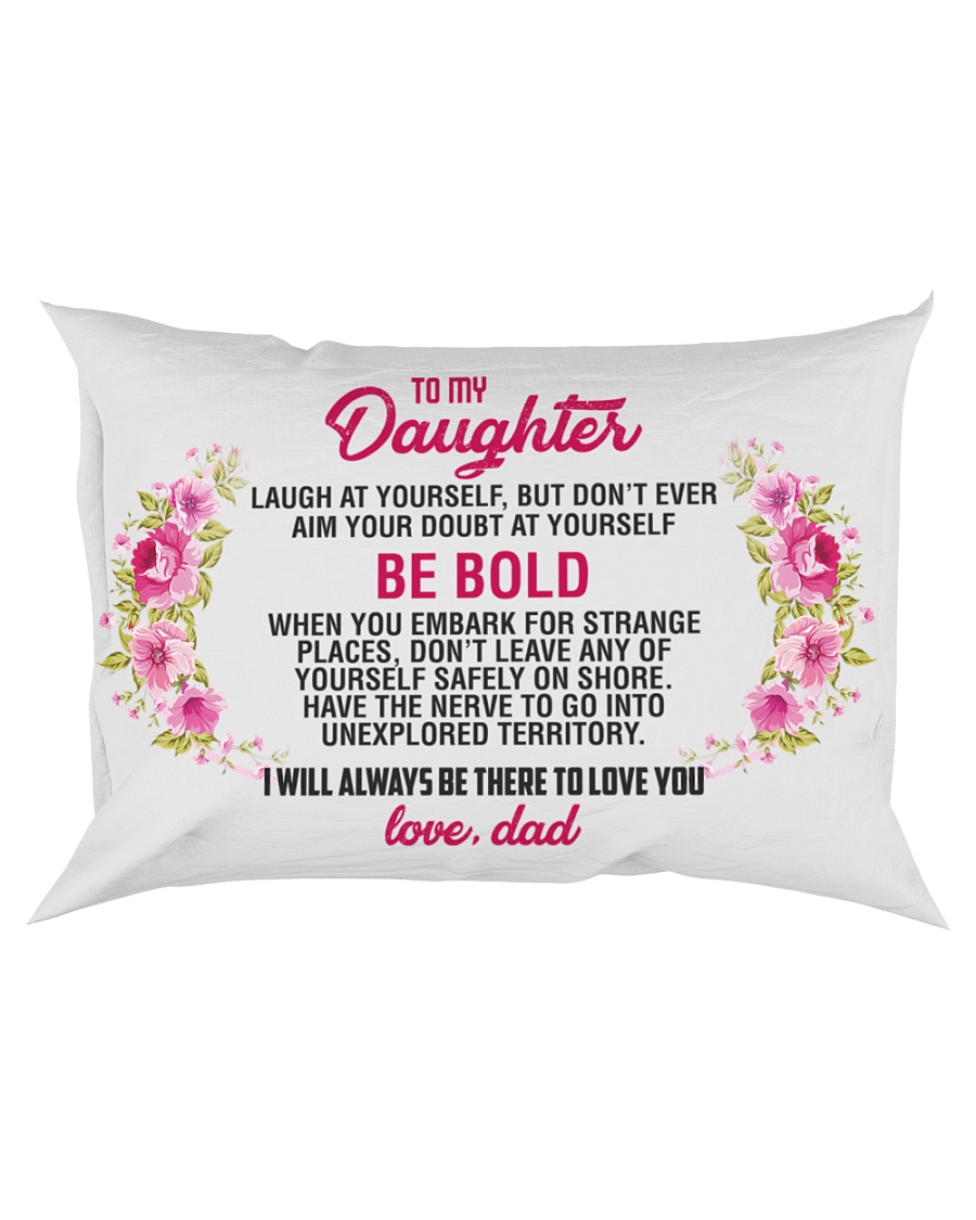 To My Daughter Rectangular Pillowcase