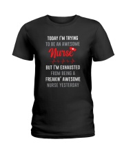 Awesome Nurse Ladies T-Shirt thumbnail