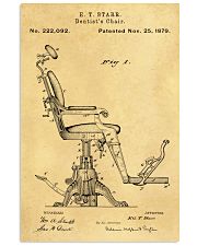 Dentist Chair Patent Poster 11x17 Poster front