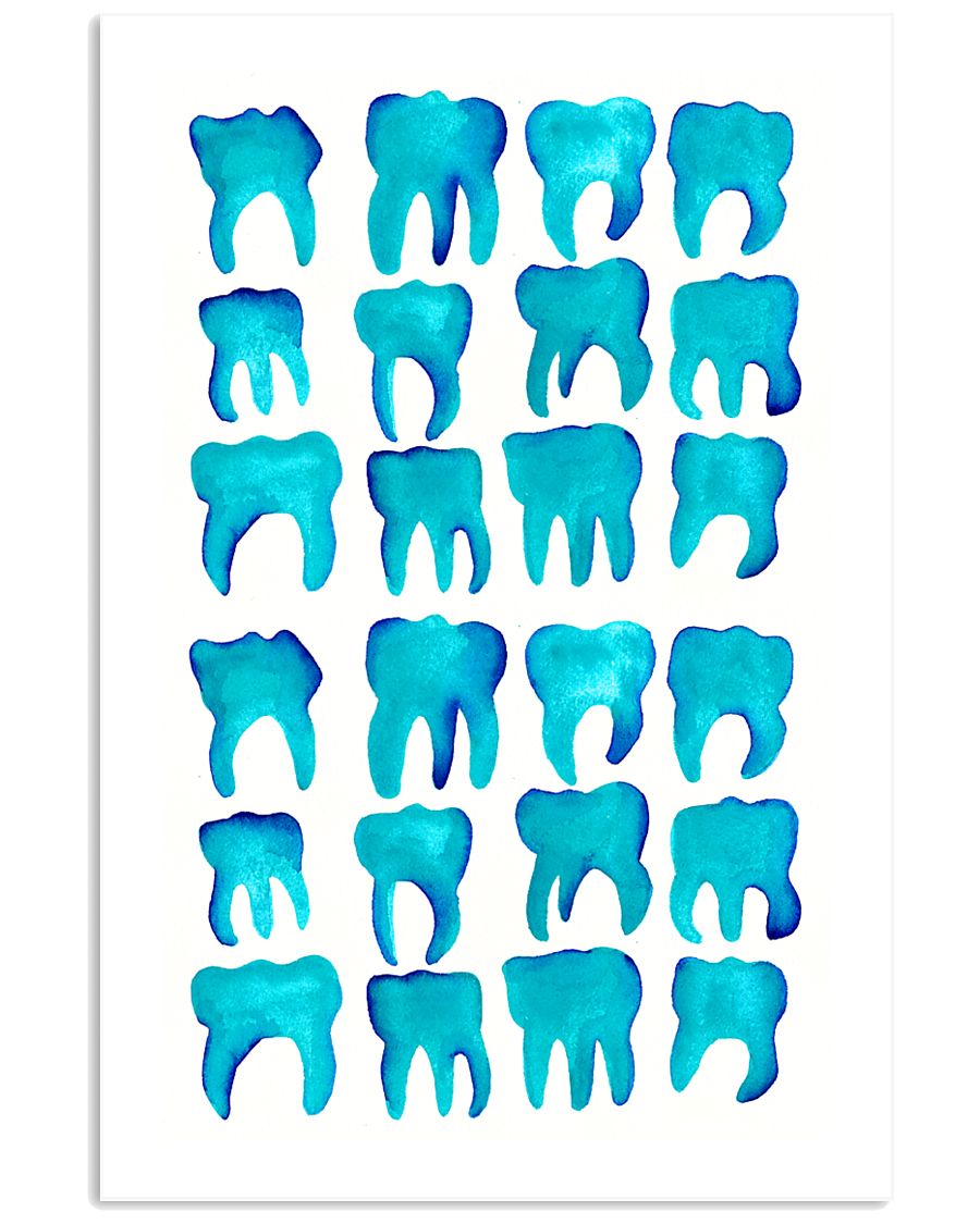 Blue Molars Poster 11x17 Poster