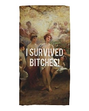 I Survived Bitches Beach Towel thumbnail