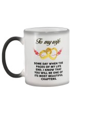 To My Wife - Perfect Gift Color Changing Mug color-changing-left