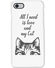 All I need is love and my cat - Classic Phone Case thumbnail